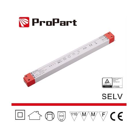 Alimentatore Slim: Ip20 24v 75w 3.12a Size:320*30*19mm - Foto 1